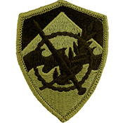 350th Civil Affairs Brigade OCP Scorpion Shoulder Patch With Velcro